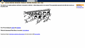 What Waterhistory.org website looked like in 2022 (3 years ago)
