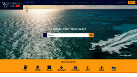 What Waterwayguide.com website looked like in 2022 (2 years ago)