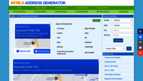 What Worldnamegenerator.com website looked like in 2022 (2 years ago)