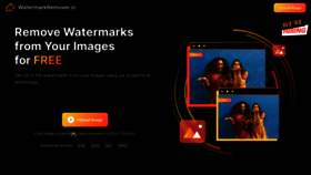 What Watermarkremover.io website looked like in 2022 (2 years ago)