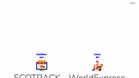 What Worldexpress.ecotrack.dz website looked like in 2022 (2 years ago)