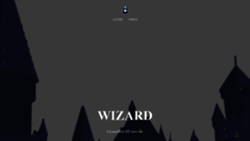 What Wizard-forum.fr website looked like in 2022 (2 years ago)