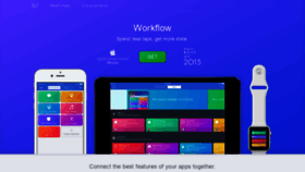 What Workflow.is website looked like in 2022 (2 years ago)