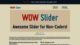 What Wowslider.com website looked like in 2022 (2 years ago)