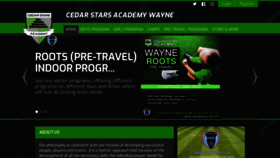 What Waynenjsoccer.org website looked like in 2022 (2 years ago)