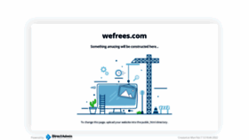 What Wefrees.com website looked like in 2022 (2 years ago)