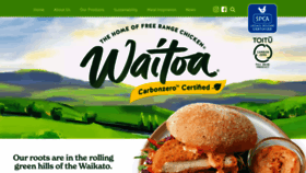 What Waitoafreerange.co.nz website looked like in 2022 (2 years ago)