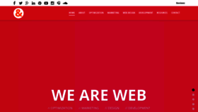What Webdesignandcompany.com website looked like in 2022 (2 years ago)