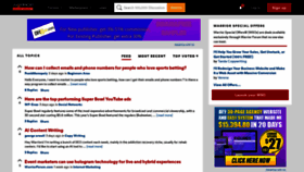 What Warriorforum.com website looked like in 2022 (2 years ago)