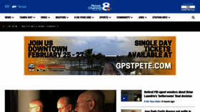 What Wfla.com website looked like in 2022 (2 years ago)