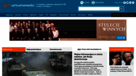 What Wirtualnemedia.pl website looked like in 2022 (2 years ago)