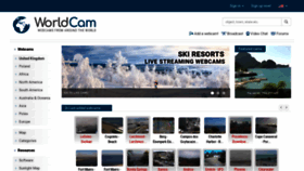 What Worldcam.eu website looked like in 2022 (3 years ago)