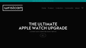 What Wristcam.com website looked like in 2022 (2 years ago)