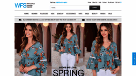 What Wholesalefashionsquare.com website looked like in 2022 (2 years ago)