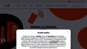 What Windtre.it website looked like in 2022 (3 years ago)