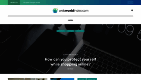 What Webworldindex.com website looked like in 2022 (2 years ago)