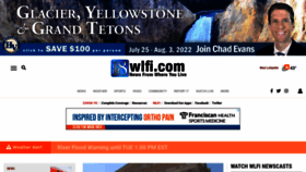 What Wlfi.com website looked like in 2022 (2 years ago)