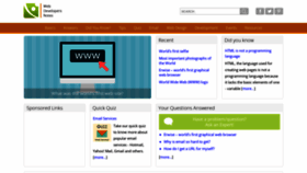 What Webdevelopersnotes.com website looked like in 2022 (2 years ago)