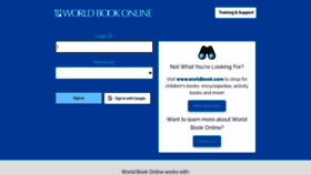 What Worldbookonline.com website looked like in 2022 (2 years ago)