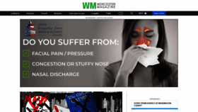 What Worcestermag.com website looked like in 2022 (2 years ago)