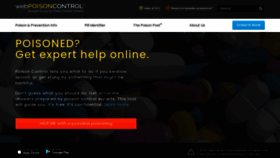 What Webpoisoncontrol.org website looked like in 2022 (2 years ago)