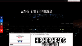 What Waneenterprises.com website looked like in 2022 (2 years ago)