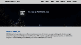 What Wehco.com website looked like in 2022 (2 years ago)
