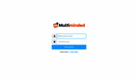 What Webmail.multiminded.nl website looked like in 2022 (2 years ago)