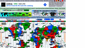What Worldtimezone.com website looked like in 2022 (2 years ago)