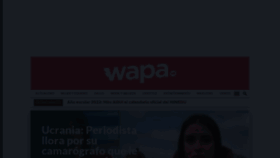 What Wapa.pe website looked like in 2022 (2 years ago)