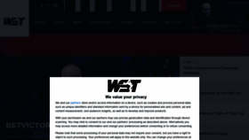 What Wst.tv website looked like in 2022 (2 years ago)