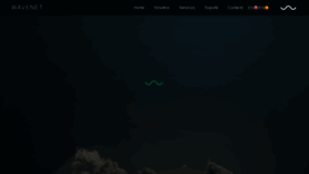 What Wavenet.com website looked like in 2022 (2 years ago)