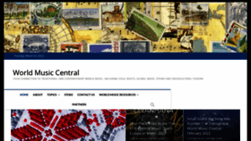 What Worldmusiccentral.org website looked like in 2022 (2 years ago)