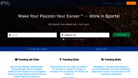 What Workinsports.com website looked like in 2022 (2 years ago)