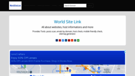 What Worldsitelink.com website looked like in 2022 (2 years ago)