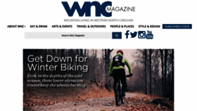 What Wncmagazine.com website looked like in 2022 (2 years ago)