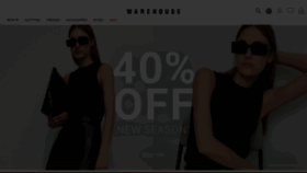 What Warehousefashion.com website looked like in 2022 (2 years ago)