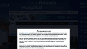 What Wantedinrome.com website looked like in 2022 (3 years ago)