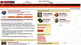 What Websitegear.com website looked like in 2022 (2 years ago)