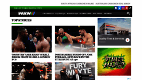 What Worldboxingnews.net website looked like in 2022 (2 years ago)