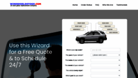 What Windshieldstogo.com website looked like in 2022 (2 years ago)