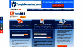 What Webrss.com website looked like in 2022 (3 years ago)