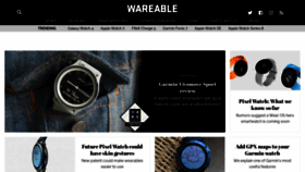 What Wareable.com website looked like in 2022 (2 years ago)