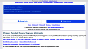 What Windowsreinstall.com website looked like in 2022 (3 years ago)
