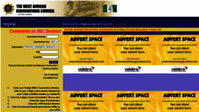 What Waecdirect.org website looked like in 2022 (2 years ago)