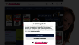 What Wir-machen-druck.de website looked like in 2022 (4 years ago)
