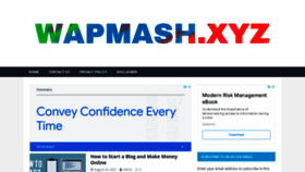 What Wapmash.xyz website looked like in 2022 (2 years ago)