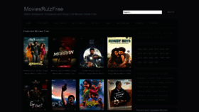 What Ww1.moviesrulzfree.com website looked like in 2022 (2 years ago)