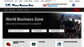 What World-business-zone.com website looked like in 2022 (2 years ago)