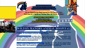 What Wiltonmanorsanimalhospital.net website looked like in 2022 (2 years ago)